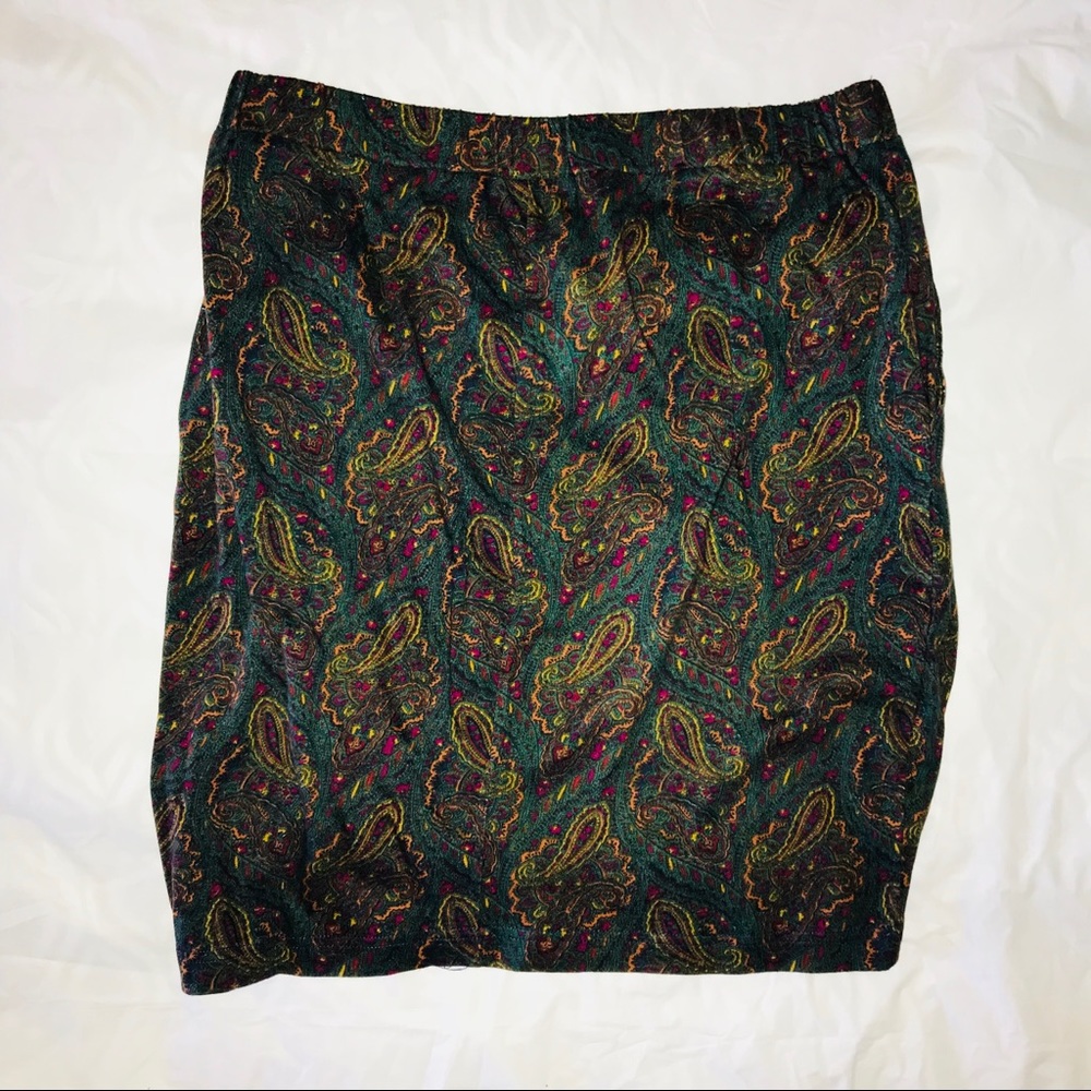 GAP Paisley Pocketed Skirt - Picture 2 of 3